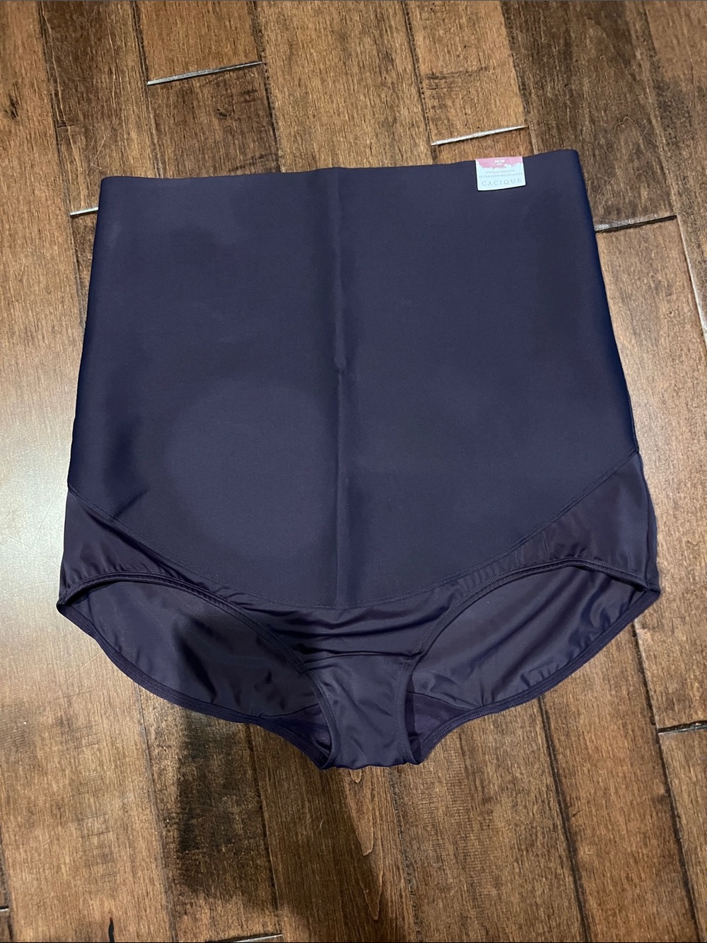 Cacique Ultra High-Waist Brief in Deep Plum